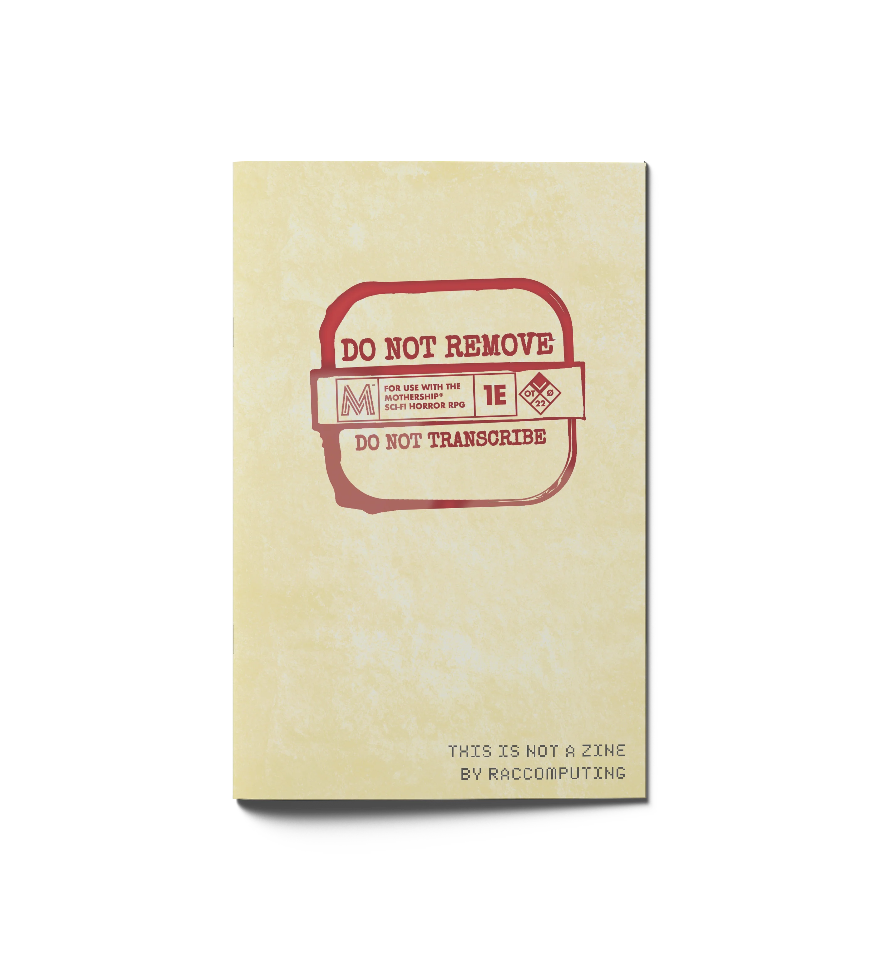 DO NOT REMOVE / DO NOT TRANSCRIBE