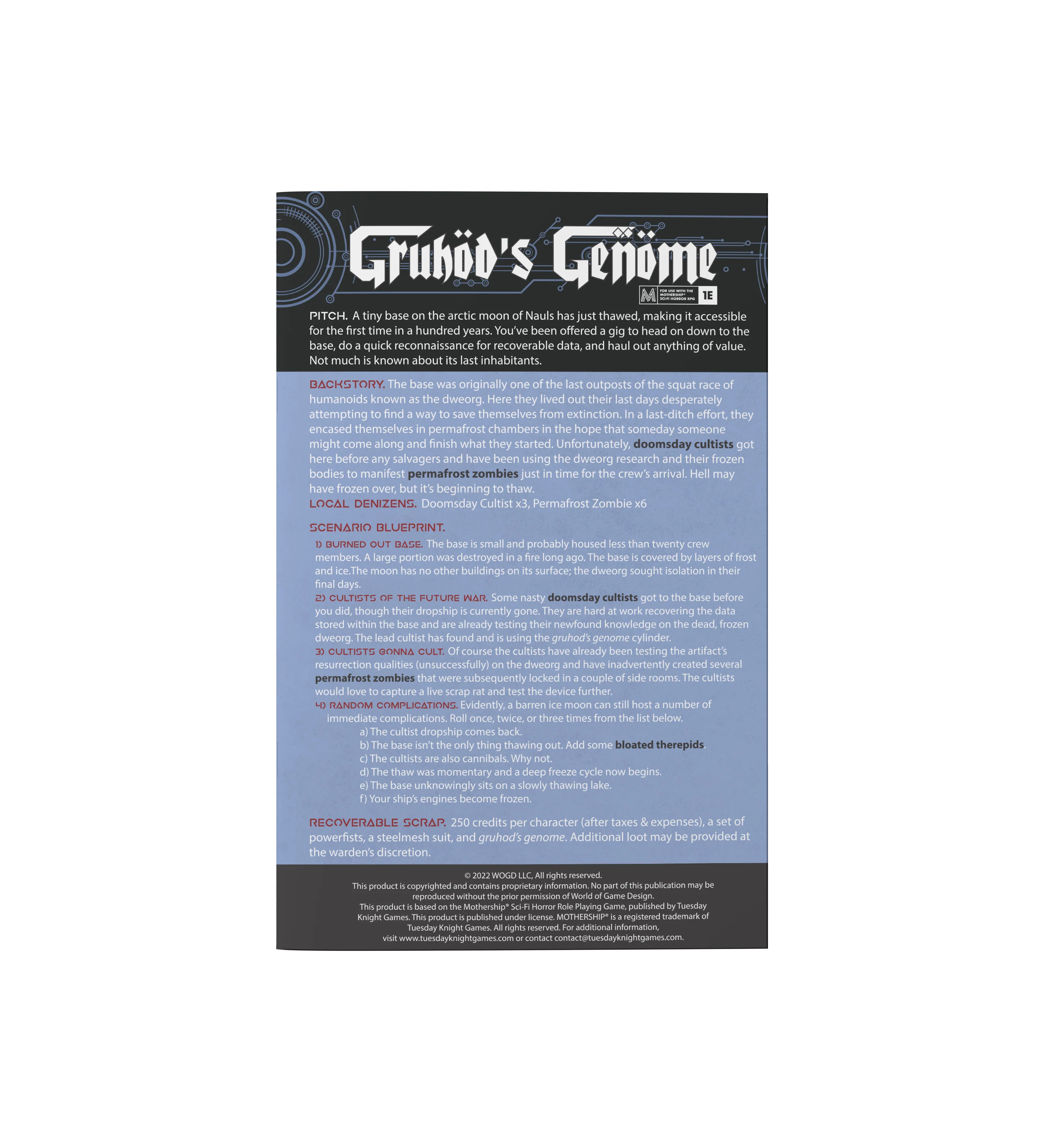 Gruhod's Genome