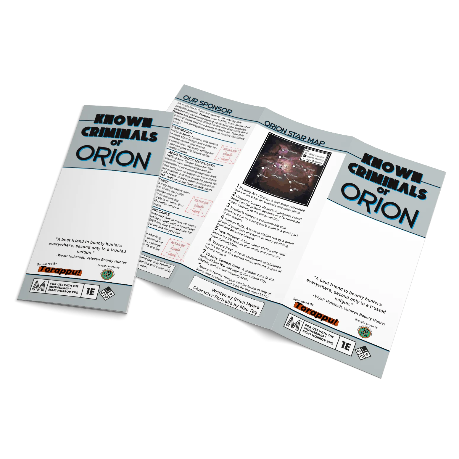 Known Criminals of Orion