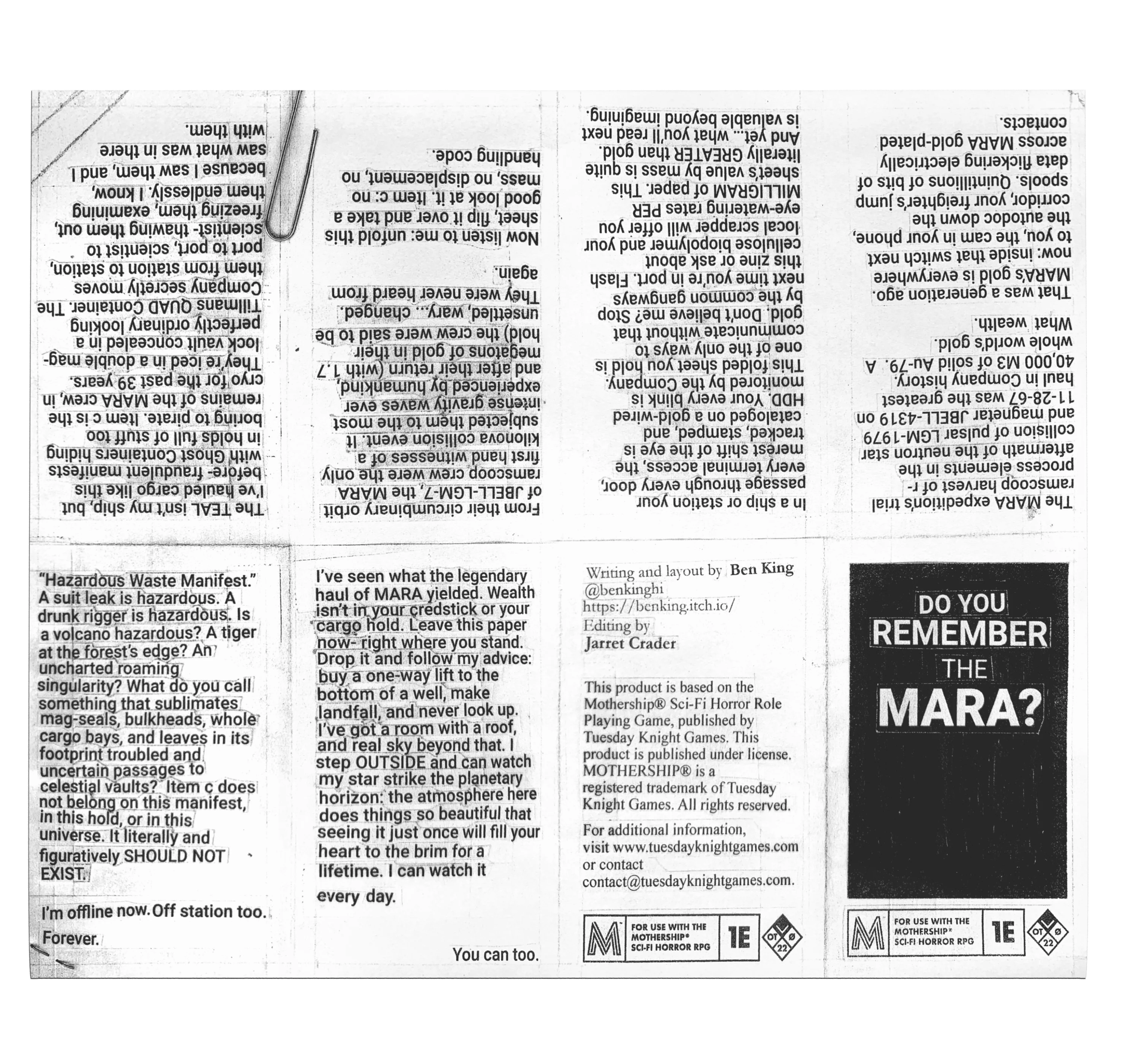 Remember the Mara?